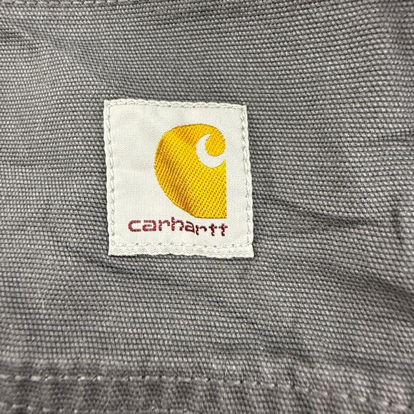 Carhartt Rugged Flex Jeans Mens 30x30 Gray Relaxed Fit Workwear Durable Denim - Picture 5 of 6